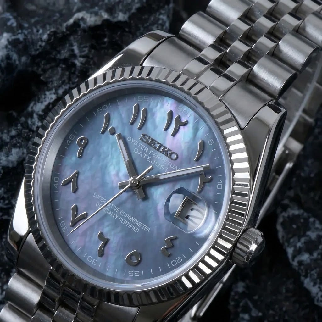 DatejustMod Ice Blue