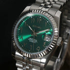 DatejustMod Arabic Green