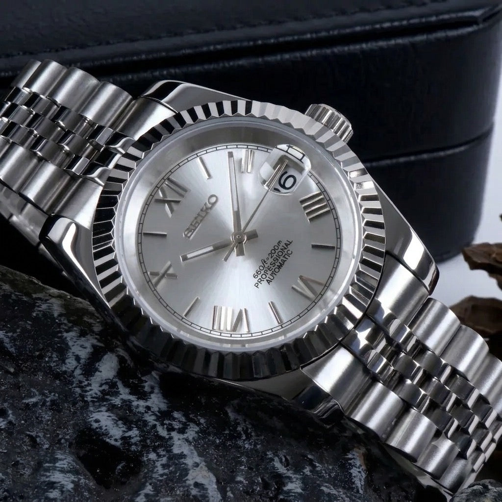 DatejustMod Classic White