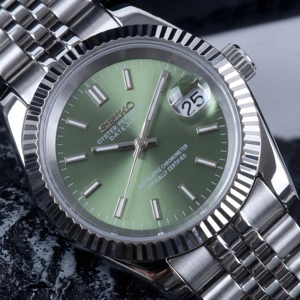 DatejustMod Mint Green