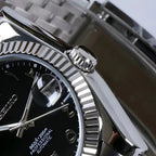 DatejustMod Black Arabic