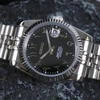 DatejustMod Black Arabic