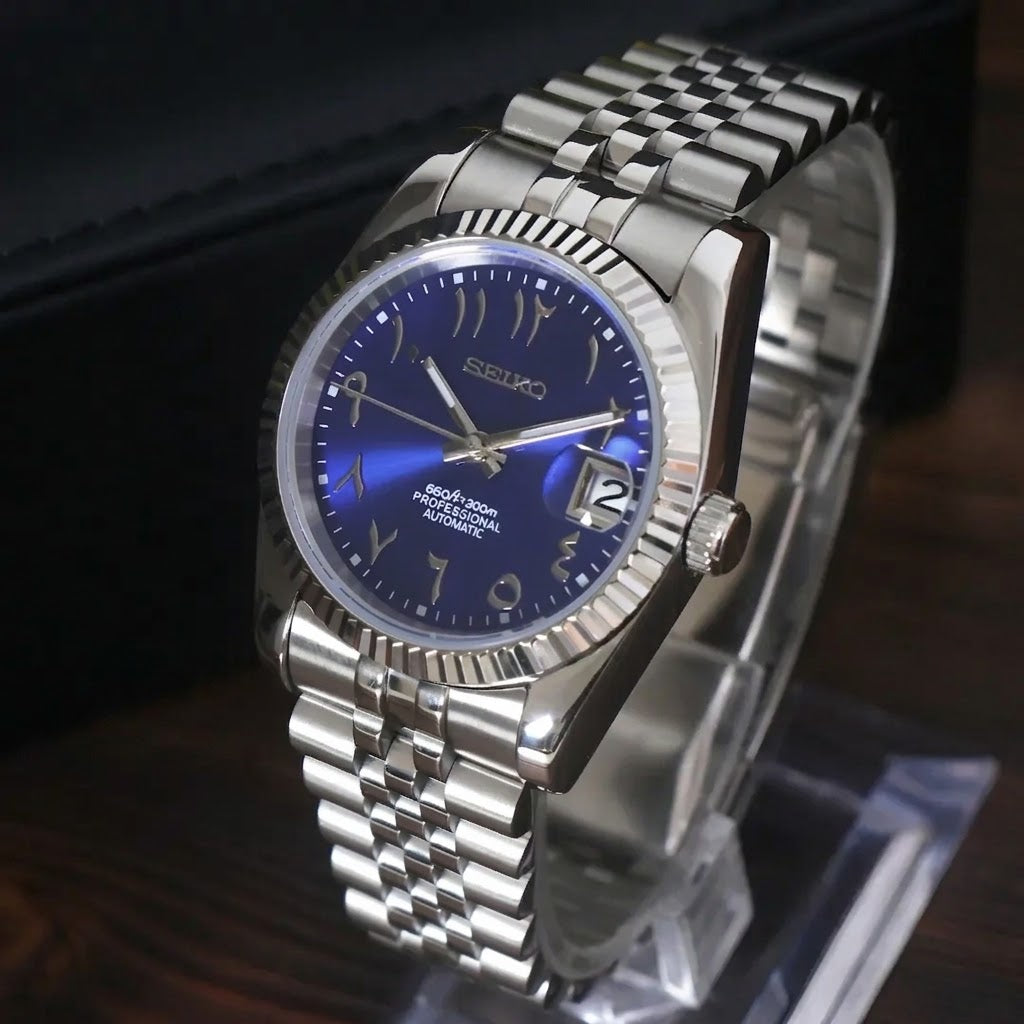 DatejustMod Electric Blue