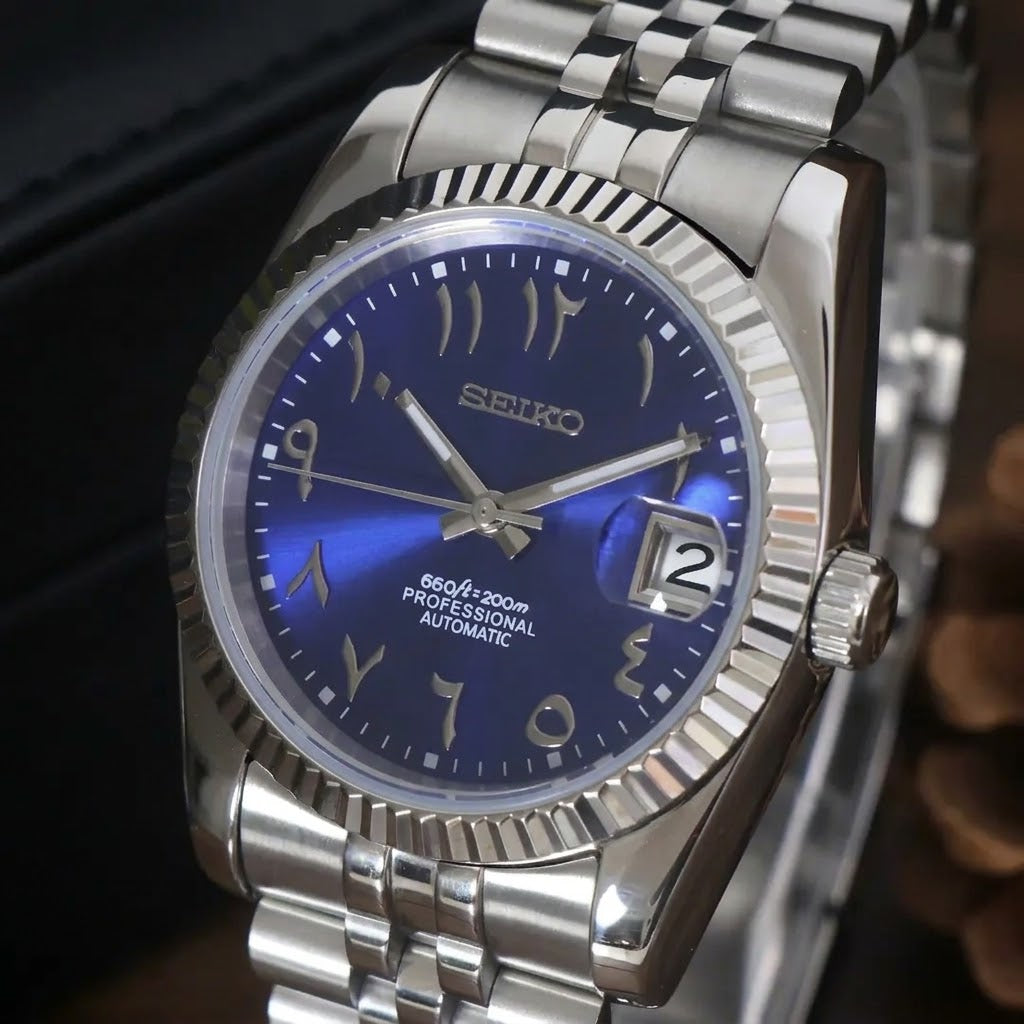 DatejustMod Electric Blue
