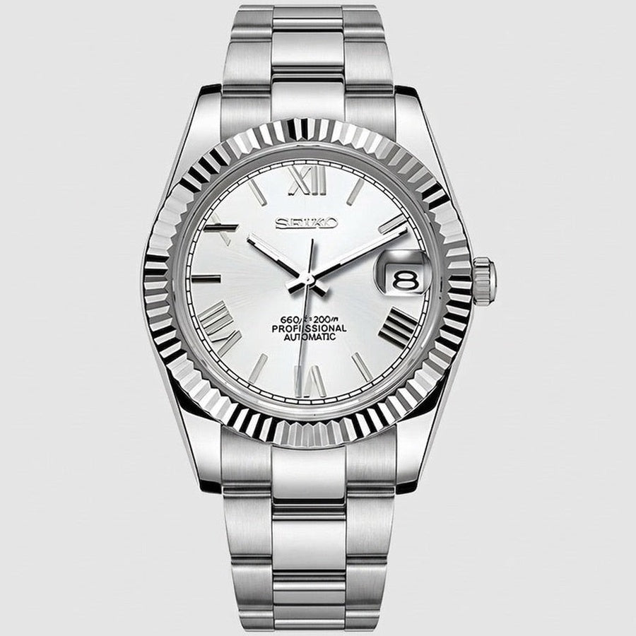 DatejustMod Classic White