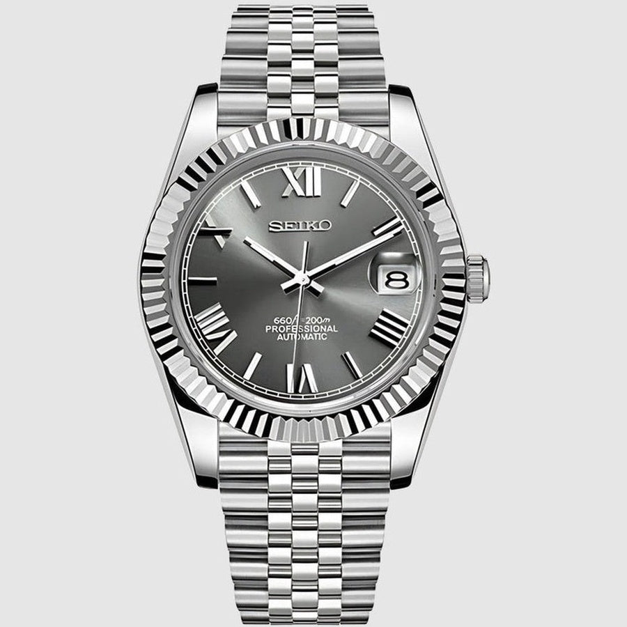 DatejustMod Roman Slate