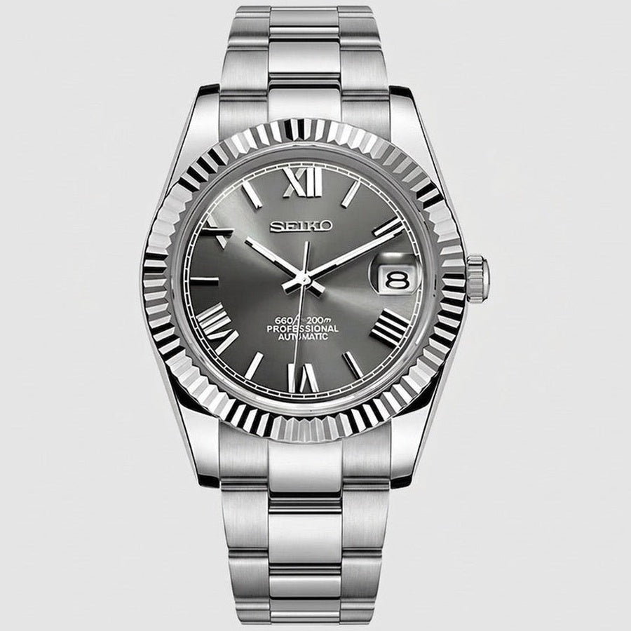 DatejustMod Roman Slate