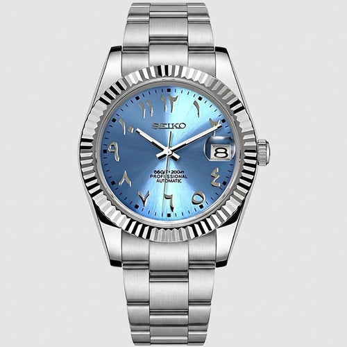 DatejustMod Titanium Arabic